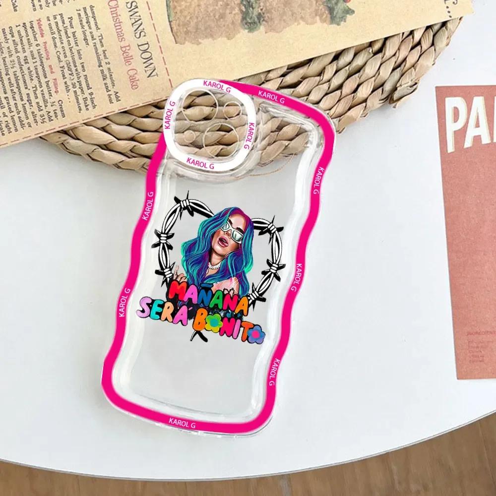 Karol G Manana Sera Bonito Phone Case For IPhone 15 13 12 12 14 Pro XS MAX Mini X XR SE2 7 Plus Soft Silicon Transparent Cover