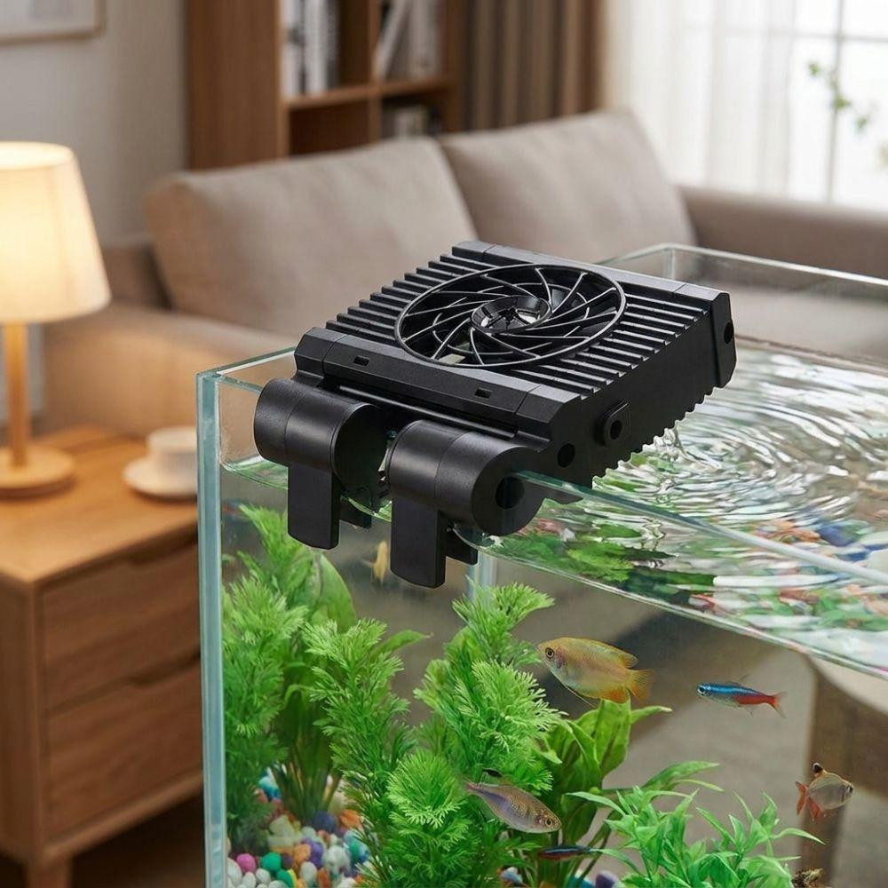 Variable Speed Fish Tank Chiller Fan 1/2/3/4/5/6 Head Aquarium External Fan Shrimp Tank