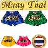 Raja Kickboxing Muay Thai MMA боксерские шорты ретро винтажные штаны принт 3D эластичный пояс бой боевые искусства тренировки быстросохнущие унисекс мужчины женщины