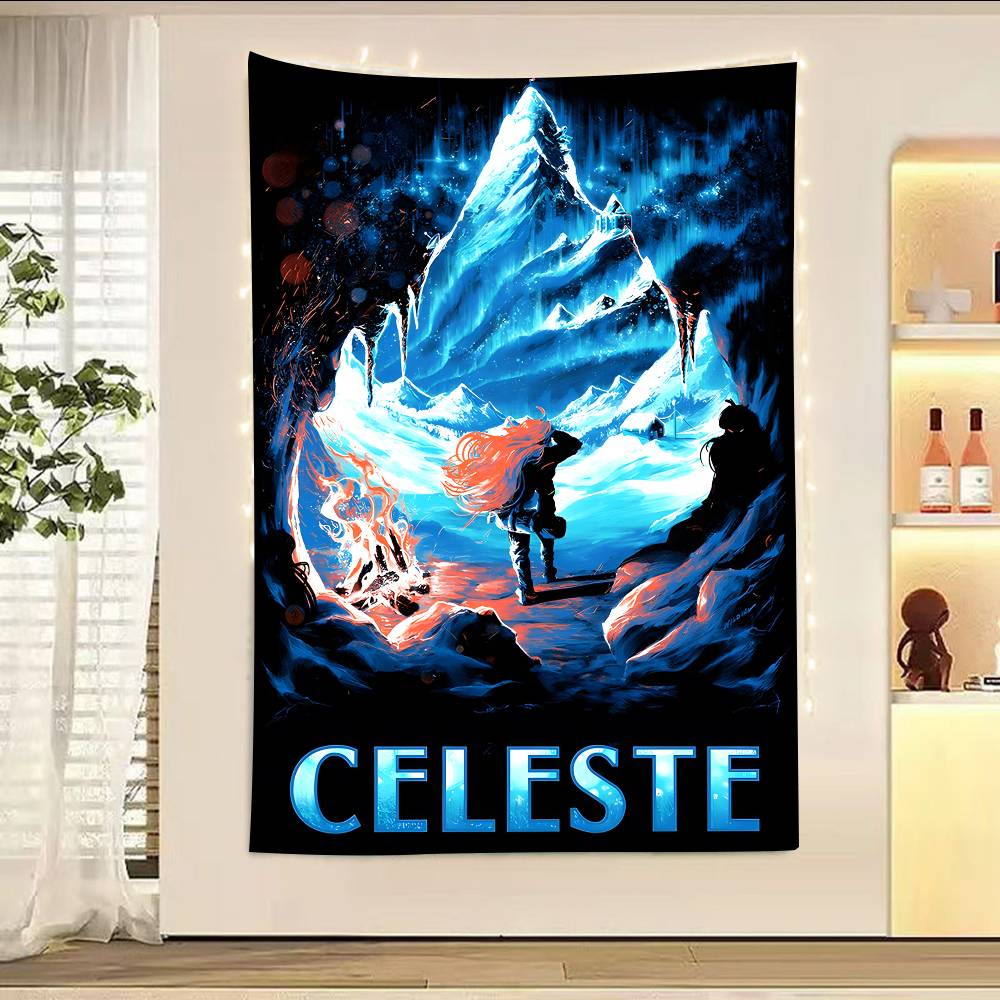 Celeste Game Классический Кино Фото Фон для Девочек Праздник Baby Shower Декор Фея Стол Детский Десертный Стол Баннер Поставка