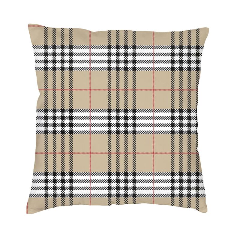 Black Watch Tartan Modern Cushion Covers Scotland Art Soft Cute Pillow Case Decoration Salon