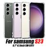 Роскошный прозрачный чехол-газбак для Samsung S23ultra Противоударные чехлы Прозрачный для Galaxy S23 Plus S23+ S 23 Задняя крышка-накладка