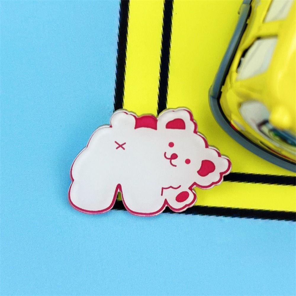 Медведь Мультфильмы Кролик Броши Кролик Медведь Кролик Нагрудные значки Мультфильмы Собака Значок Собака Значок Женщины