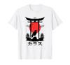 Japanese Aesthetics Red Hinomaru Crow Torii Shinto T-Shirt