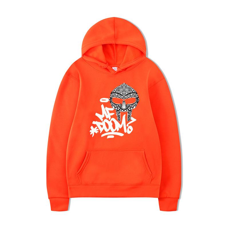 ME DOOM Мужская осенне-зимняя новая толстовка с принтом, брендовая худи, одежда, винтажная мода, пуловеры с длинным рукавом