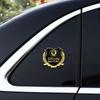 AAAJJ1 1/2Pcs 3D Metal Car Body Window Sticker Auto Decor Accessorie For Skoda Kodiaq Octavia Enyaq Kamiq Scala Rapid Superb Karoq Yeti