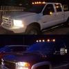 5X LED Amber Marker Roof Cab Lights Kit For 99-16 Ford F250 F350 F450 Super Duty