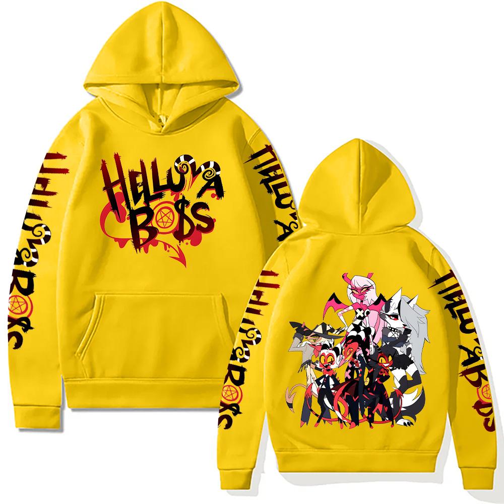 Helluva Boss Hoodies New Trends Y2k Aesthetic Anime Sweatshirt Unisex Loose Hip Hop Streetwear Vintage Harajuku Pullovers Casual