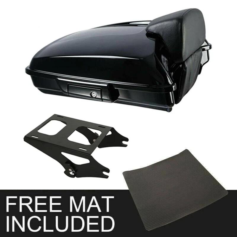 Motorcycle Razor Trunk Mount Rack For Harley Touring Road Glide Road King 2014-2025 Rear Bag