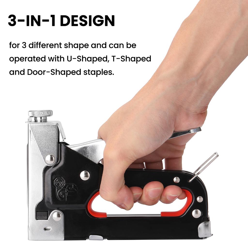 Степлер 3 в 1 для DIY дома, мебели из мягкой древесины, портативный ручной степлер, обивка, ремонт мебели, фоторамка