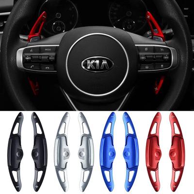 Подрулевые переключатели для KIA K5 DL3 GT 3-го поколения Turbo, рулевое колесо, удлинитель, наклейки DSG, автомобильный стиль