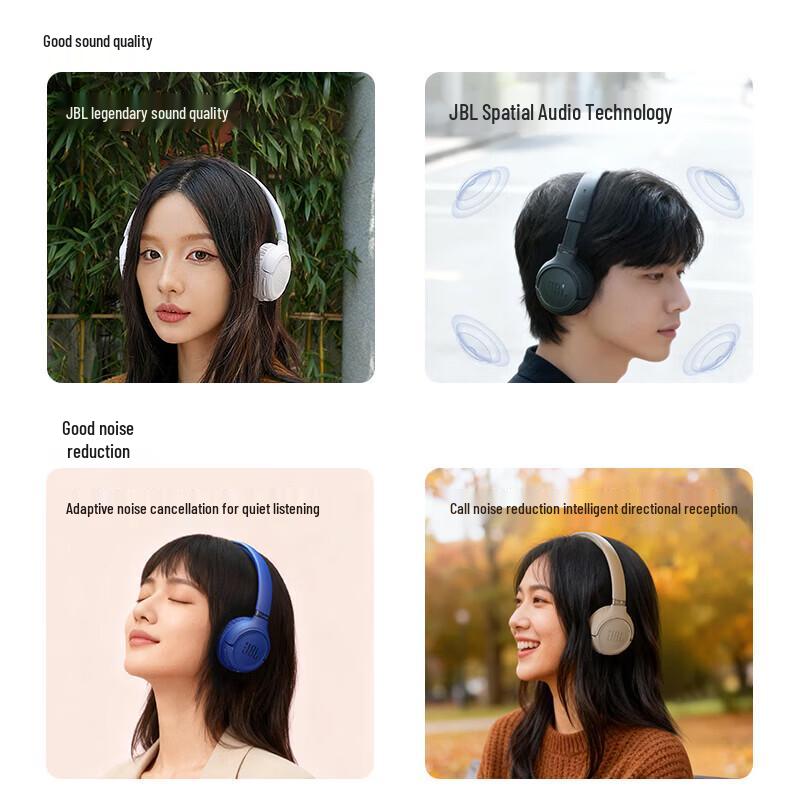JBL TUNE 680NC Active Noise Cancelling Over-Ear Headphones