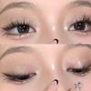 DIY Fake Eyelashes Curled Full Strip Fake Lashes Soft Black False Eyelashes  Makeup