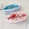 Portable Pencil Case Large Capacity Pencil Pouch Cute Pen Bag  School Office Supplies