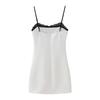 2025 Spring/Summer Women's Slim Fit Lace Patchwork Camisole Dress - Sexy Color Block Design