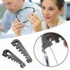 Eyeglass Curvature Adjuster Glasses Frame Bender Temple Arm Nose Pads Adjuster Optician Tool Adjust Tighten Loose Glasses for DIY Glasses Repair At