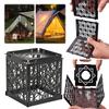 WELLHIKE Retro Camping Light Shade Removable Vintage Atmosphere Lampshade Hiking supplies Camping Lamp Cover for WELLHIKE Lamp