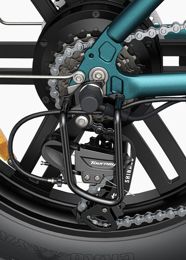 Электровелосипед ENGWE L20 BOOST – запас хода 126 км, аккумулятор 48В13Ач, широкие шины 20x4.0 и кнопка акселератора для городских приключений