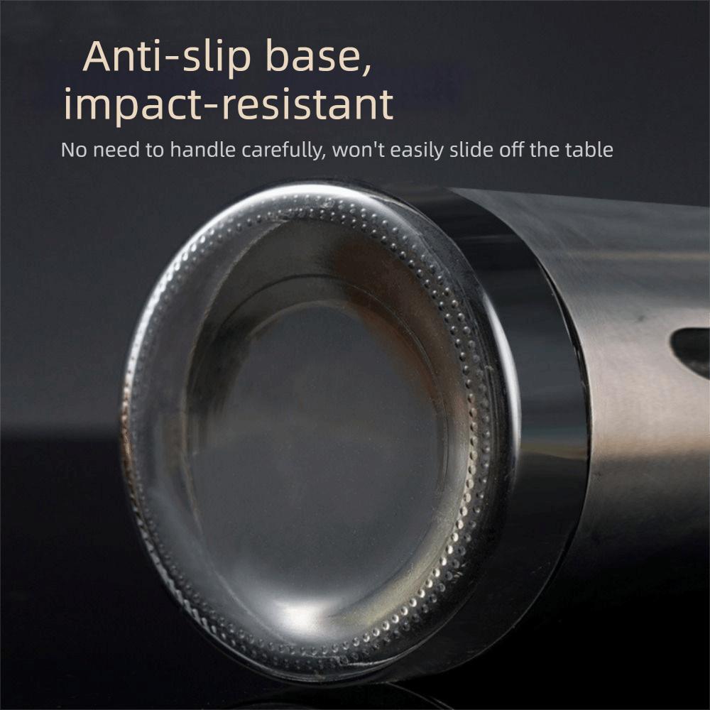 Stainless Steel Gravity Seasoning Bottle Sauce Seasoning Container Kitchen