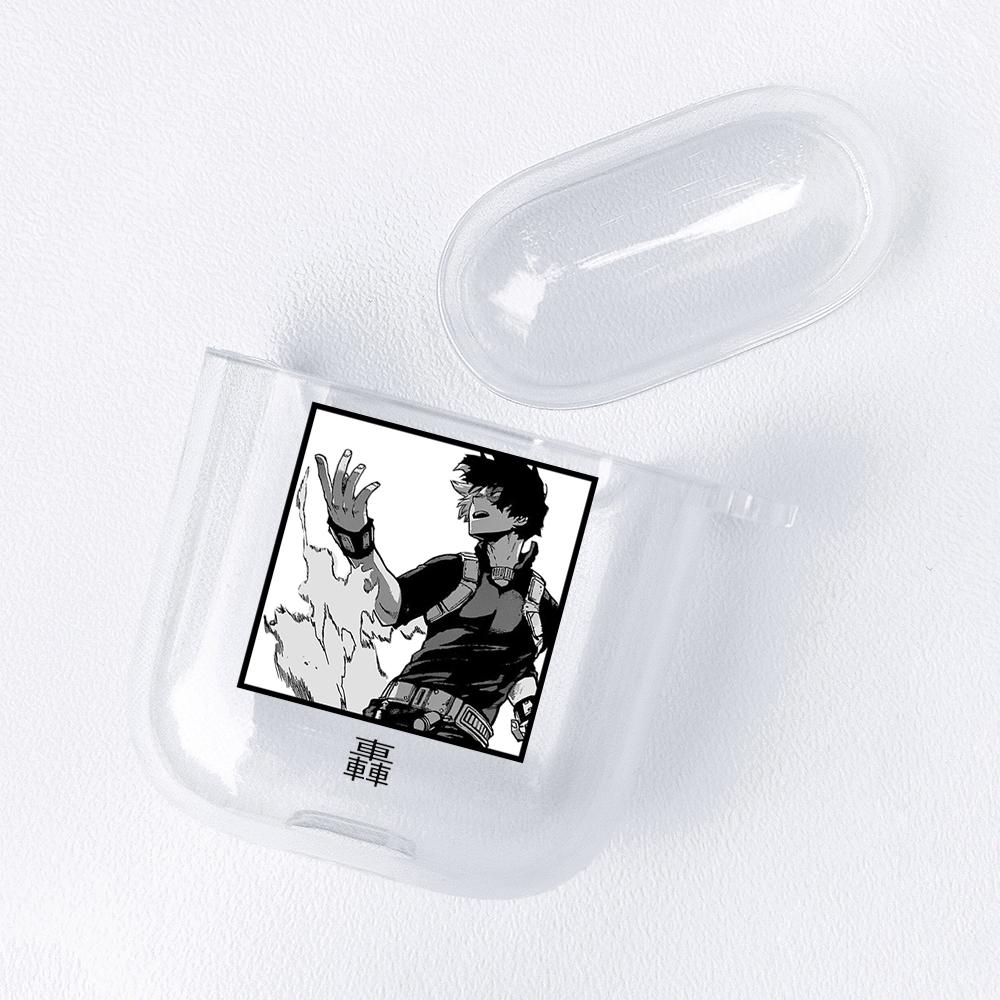 Аниме My Hero Academy фигурки прозрачный чехол для Airpods Funda Airpods 2/1 чехол Boku No Hero Academy мягкий чехол из ТПУ
