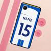 Чехол с индивидуальным футбольным номером для Realme C33 C55 C30 C31 C35 C53 C11 C15 C25s C21Y GT Neo 5 3T 2T 9 10 11 Pro Plus