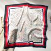 70 * 70cm New Silk Small Square Scarf For Women'S Neck Protection Professional Scarf Versatile Hair Tie Headscarf Scarf