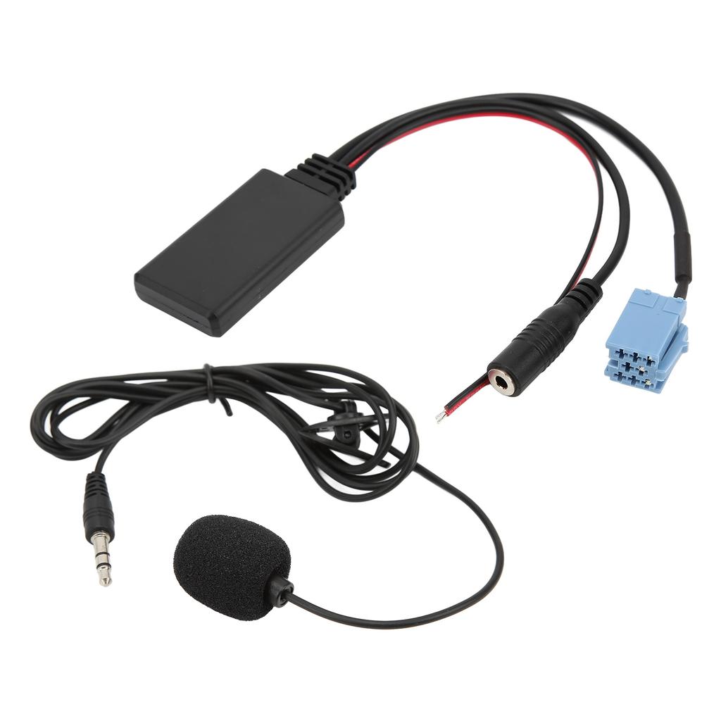 Кабель Bluetooth5.0 AUX IN, разъем 3,5 мм, ISO, 8 контактов, 7 607 897 093, замена микрофона громкой связи для Bora для Blaupunkt
