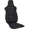 Чехол на сиденье Bonform Racing Leather Антибактериальный Устойчивый к запахам Черный Универсальный размер для легковых/стандартных автомобилей