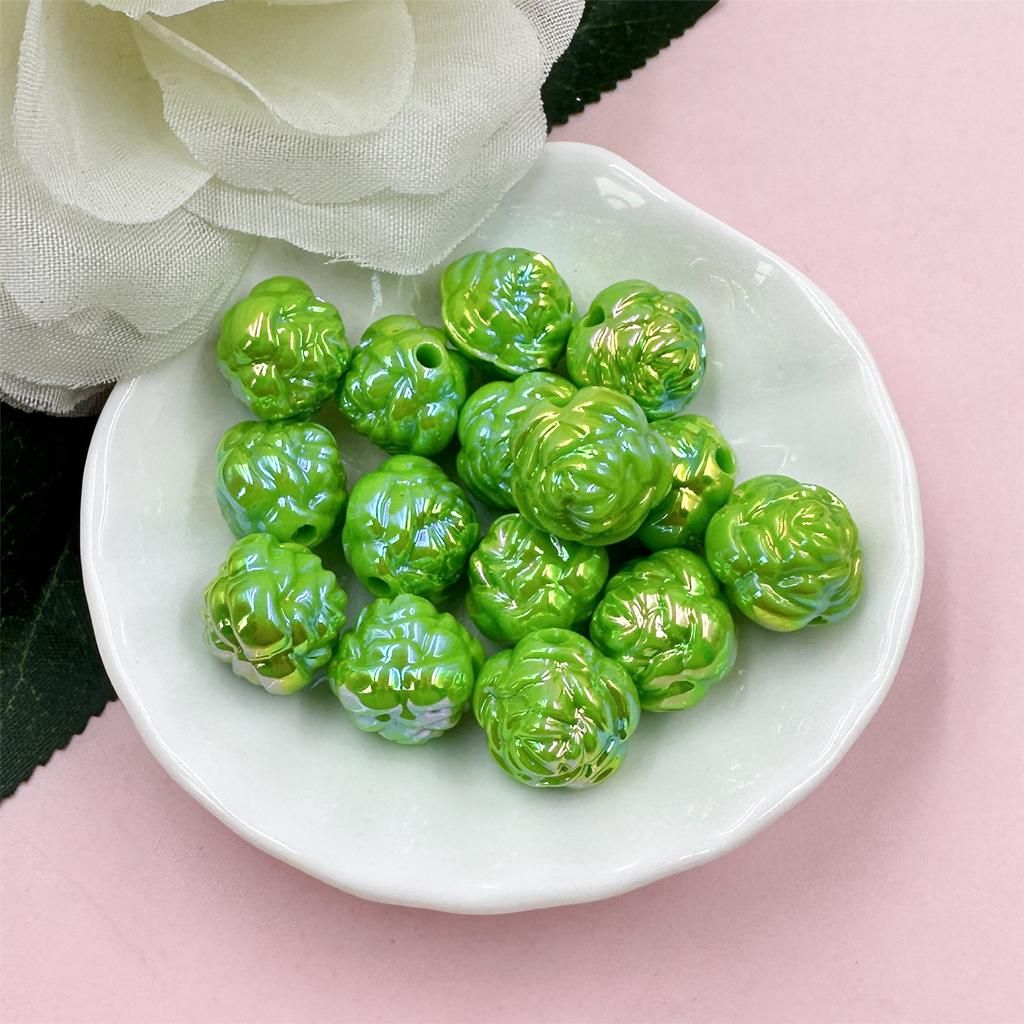 15 шт. 15 мм модные акриловые цветы свободные бусины «сделай сам» для ожерелья, браслетов, изготовления ювелирных изделий