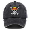 Винтажная кепка из стираного хлопка Dad Hat - мужская ретро-бейсболка, мягкий верх, защита от солнца