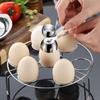 Professional Egg Cracker 304 Stainless Steel Egg Opener Egg Accessories Egg Top Remover  Boiled Egg