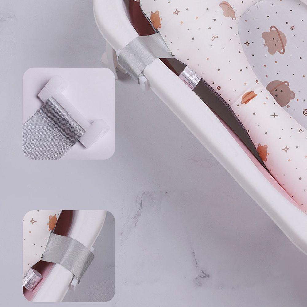 Rabbit Anti-Slip Bear Infant Bathtub Pad Newborn Bath Seat Shower Support Mat Baby Bath Cushion