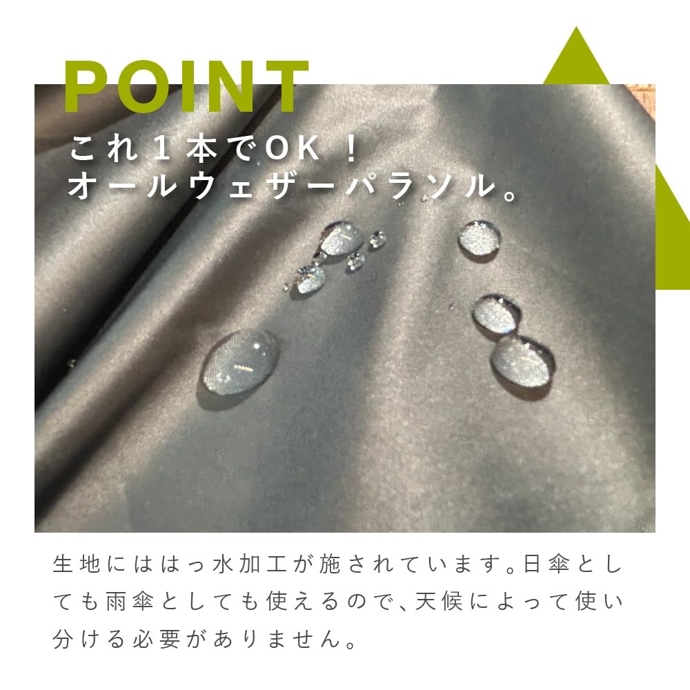 Ogawa Легкий и тонкий складной зонт для идеальной защиты от солнца и УФ-лучей и легкий ручной Zero и Lake 6 52366 (Огава) [2025] Женщины, Дождь,