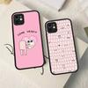 Мультяшный чехол Ketnipz для iPhone 16 15 14 11 12 13 Pro Max Plus 12 XS Max, задняя крышка, матовый чехол