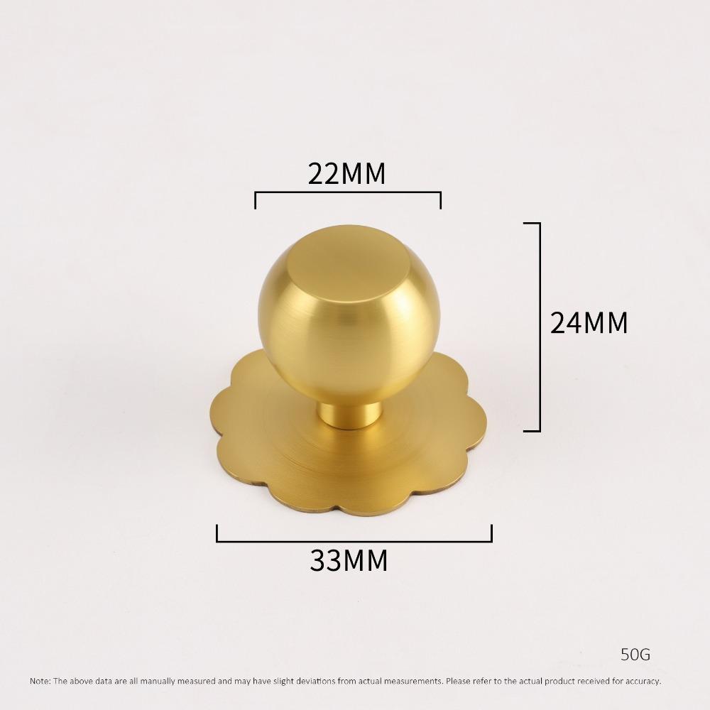 with Backplate Cabinet Pull Brass Cupboard Decorative Knob Modern Door Handle Cabinet Decoration