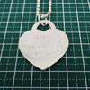 [Pre-owned] TIFFANY/Tiffany 925 Return to Tiffany Heart Tag Large Pendant/j62-5