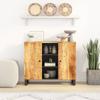 VidaXL Buffet with 2 Doors 90x33x75 Cm Solid Mango Wood 352925