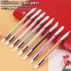 5Pcs Nail Art Pen Silicone Brushes for Nails Dual Tipped Nail Design Brushes Ergonomic Sculpting Gel Brush Pen for Nail Art Wide Application Manicure