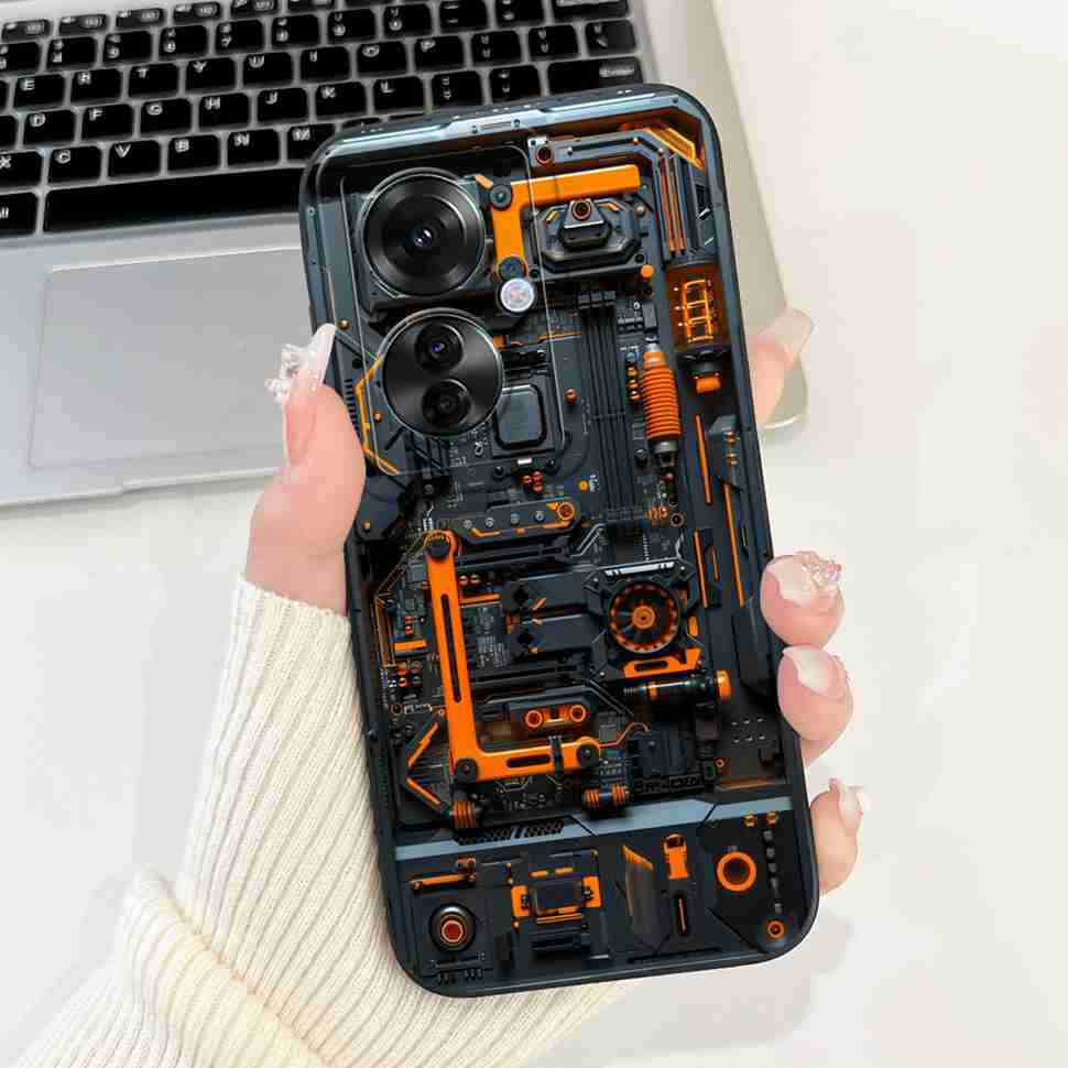 Для Oppo Reno11 F 5G CPH2603 Чехол Милый Мультяшный Принт Вишни Мягкий Силиконовый Чехол Для Oppo F25 Pro 5G 6.7" Чехлы Для Телефона Coque