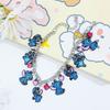 Stitch Couple Style Bracelet, Cute Cartoon Oil Dripping Pendant, Dating Wear Trendy Personalized Fashion Jewelry for Partners