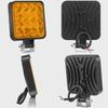 12V Waterproof Led Work Light Bar Square Spotlight 48W Work Light Headlight for SUV Truck Off Road Night Driving Light