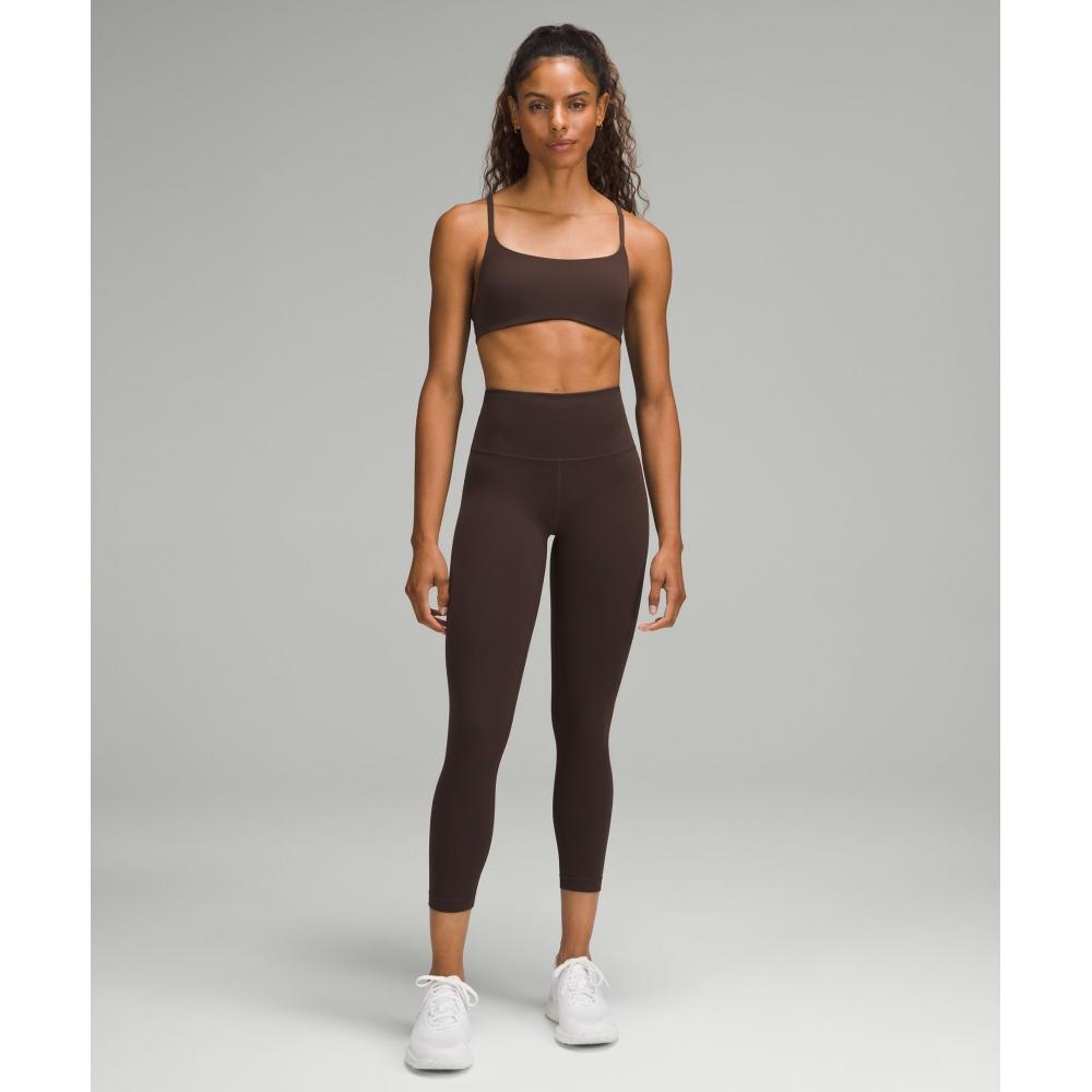 Lululemon Wunder Train High Rise Tight 25  Espresso