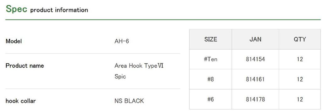 Decoy AH-6 Крючки Spic Area Plug для одинарных приманок, размер 10 (4154)