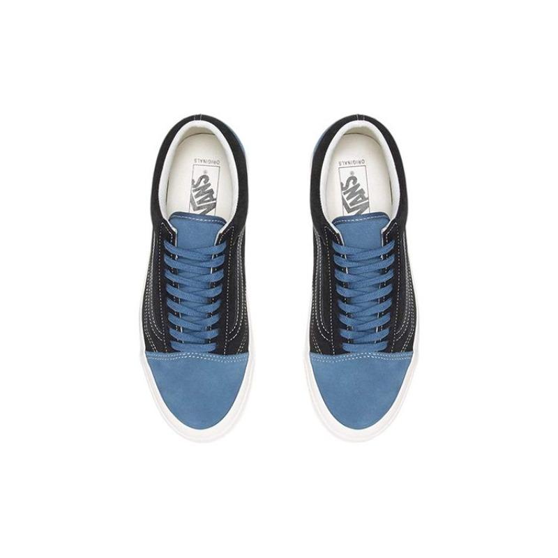 Vans Old Skool LX Low Top Skate Shoes Unisex Blue Black VN0A4P3X4O5