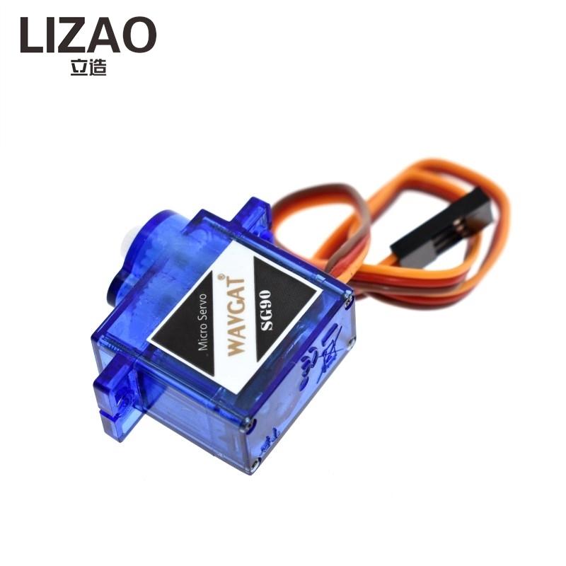 LIZAO SG90 9g Mini Micro Servo 1.6KG Torque Servo Motor for RC Helicopter Airplane Car Boat DIY Model