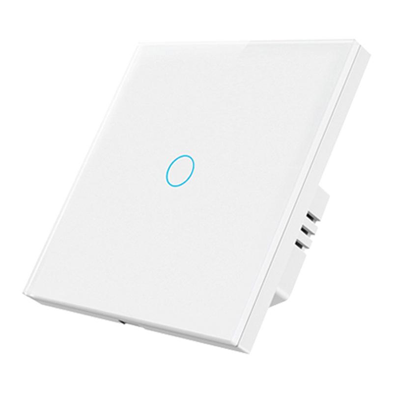 Умный выключатель Zigbee - Удаленное управление через приложение Tuya с панелью из закаленного стекла