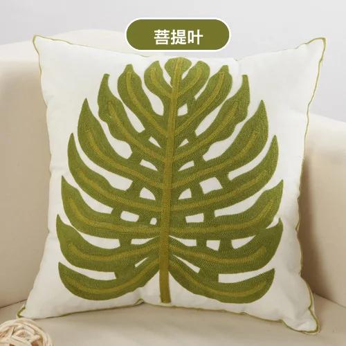 Наволочка для подушки из хлопка с вышивкой в этническом стиле, наволочка для подушки в машину, большая наволочка для дивана 45x45 см, роскошная наволочка