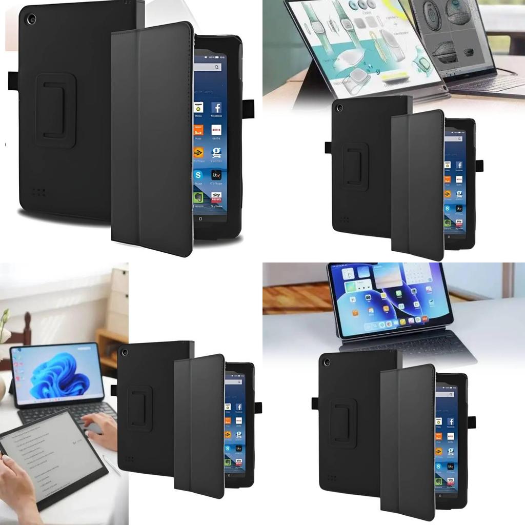 Защитный чехол для Kindle Fire HD 7 8 с ударопрочной кожаной подставкой для безопасности планшета
