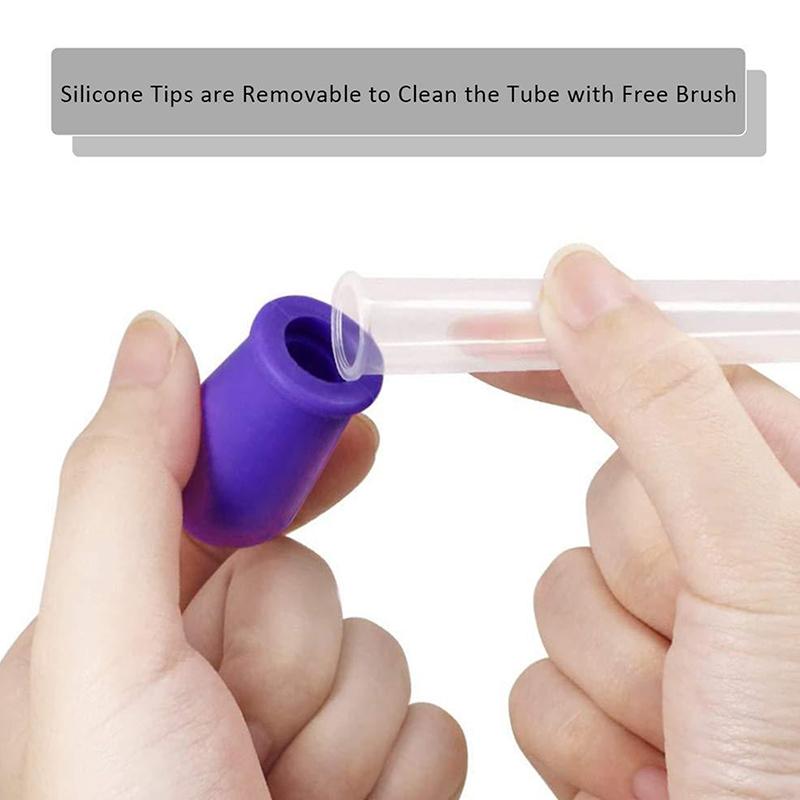 5 мл соломинка силиконовая соломинка капельница детская анти-удушье кормление медицина соломинка со шкалой школьные лабораторные экспериментальные принадлежности