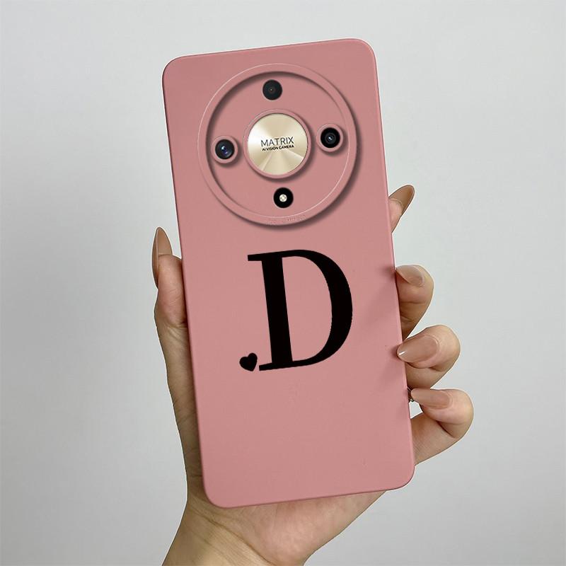 For Honor Magic5 Lite Case Magic 6 Lite Cute Couple Letters Cover Soft TPU Phone Case For Honor Magic6 Lite Magic 5 Lite Bumper